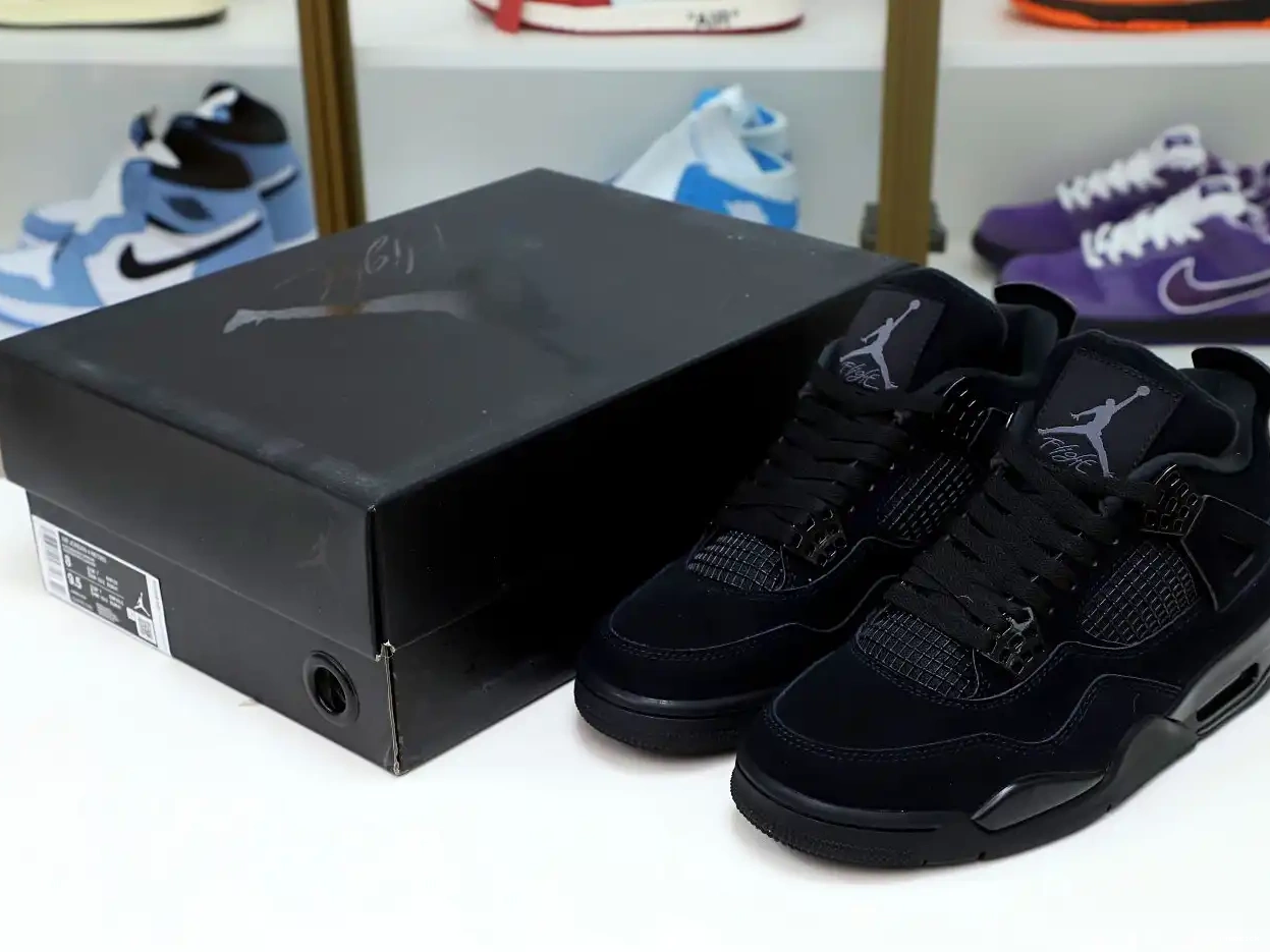 AIR RETRO CAT' 2020 'BLACK JORDAN 4 0401